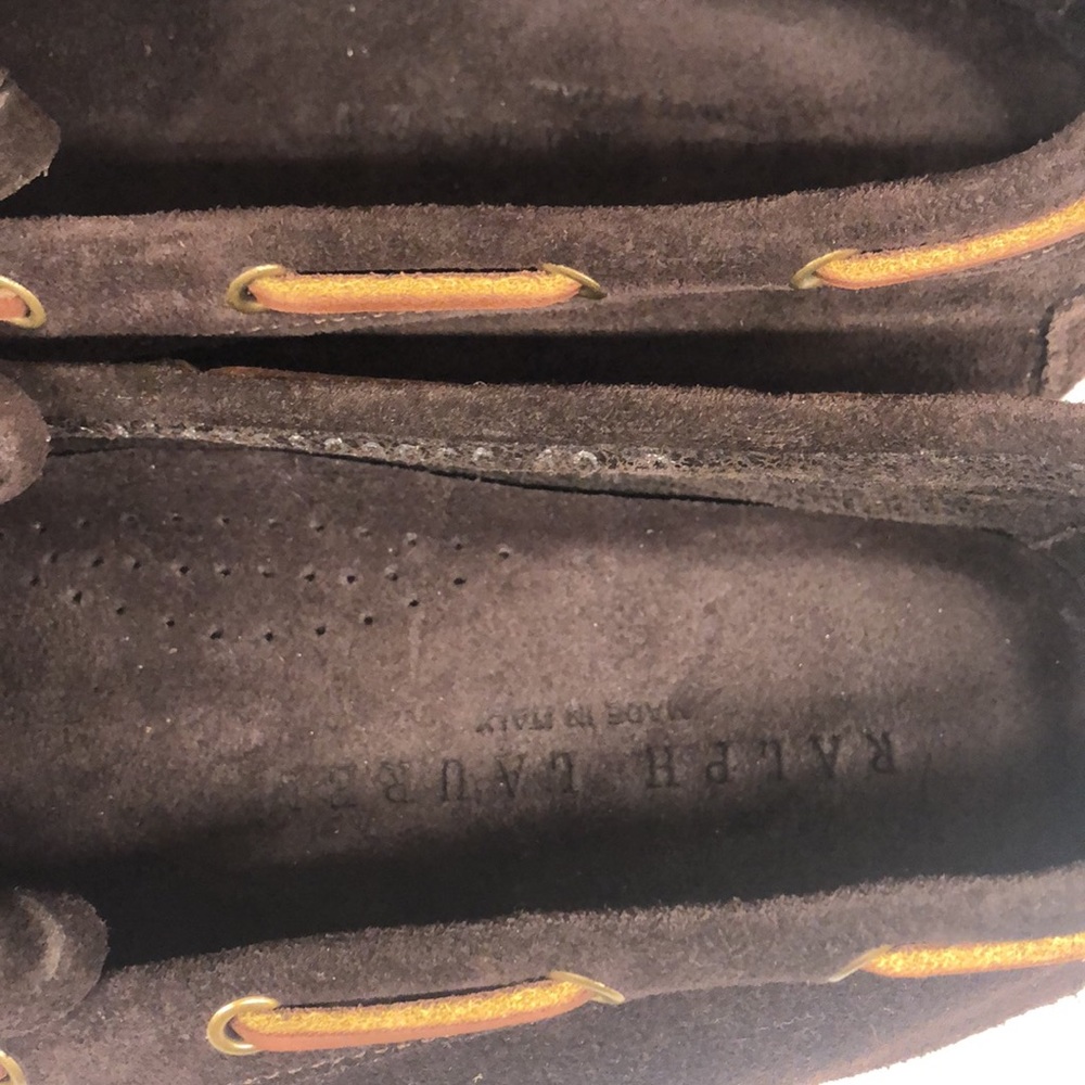 🍒HPx1🍒Men’s Ralph Lauren Suede driver - Picture 4 of 6